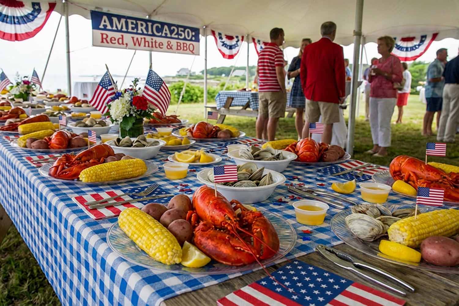 Red, White & BBQ: Summer Parties and Clambakes Done the All-American Way