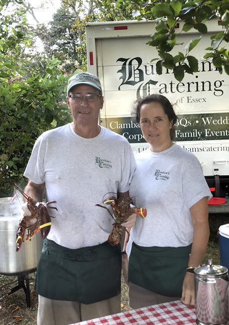 Don & Melanie Burnham Owners of Burnham's Clambake