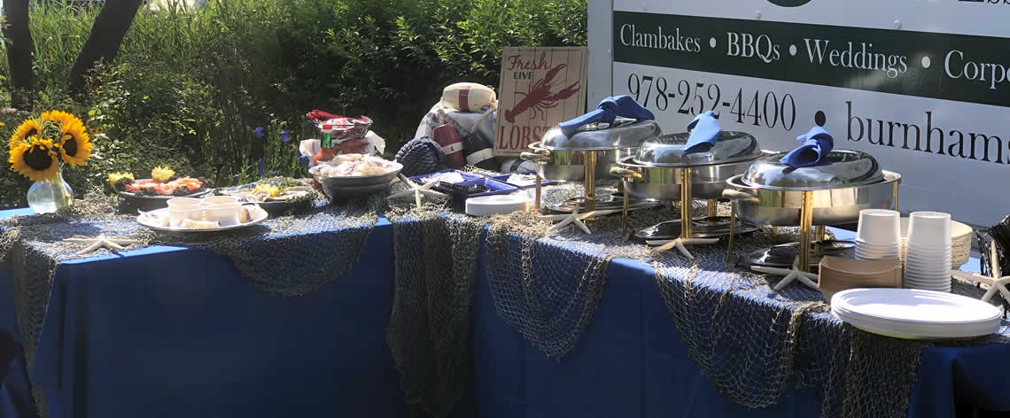 Clambake Catering in MA and NH